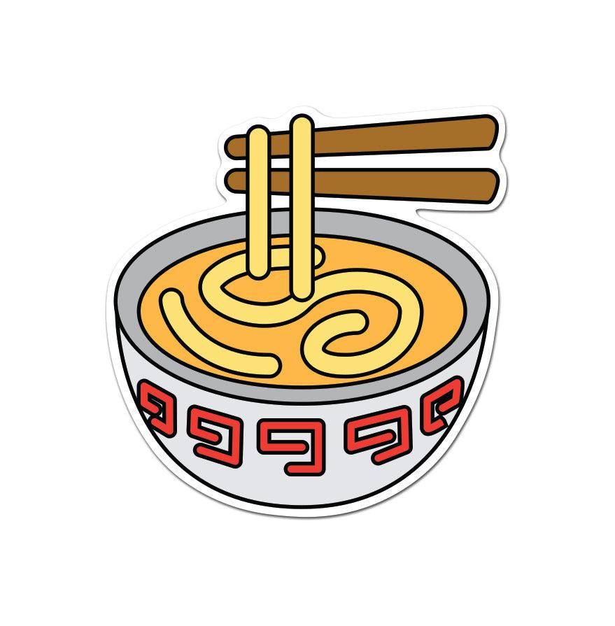 Ramen Noodles Sticker - Kolorspun Enamel Pins