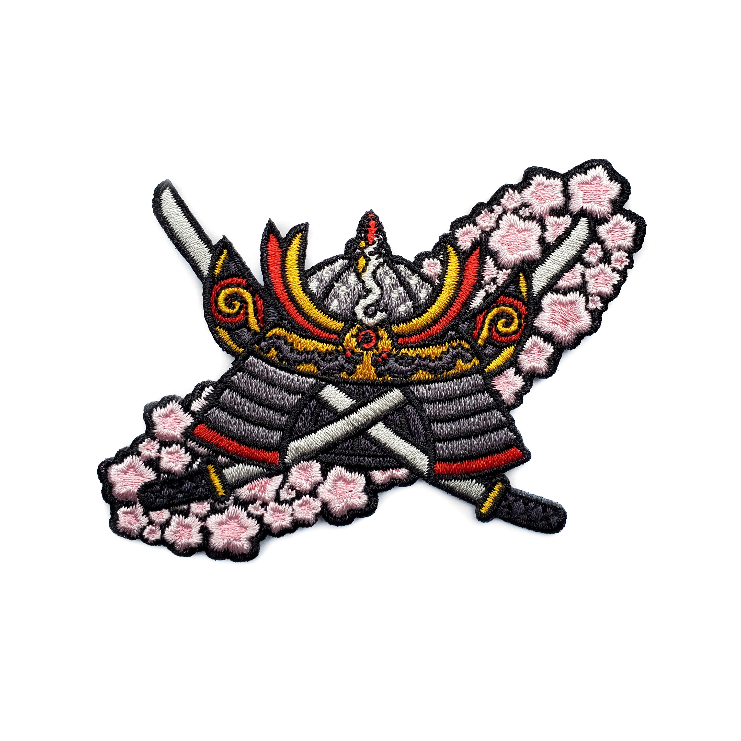 Samurai Back Patch Sakura Samurai Patch – Kolorspun