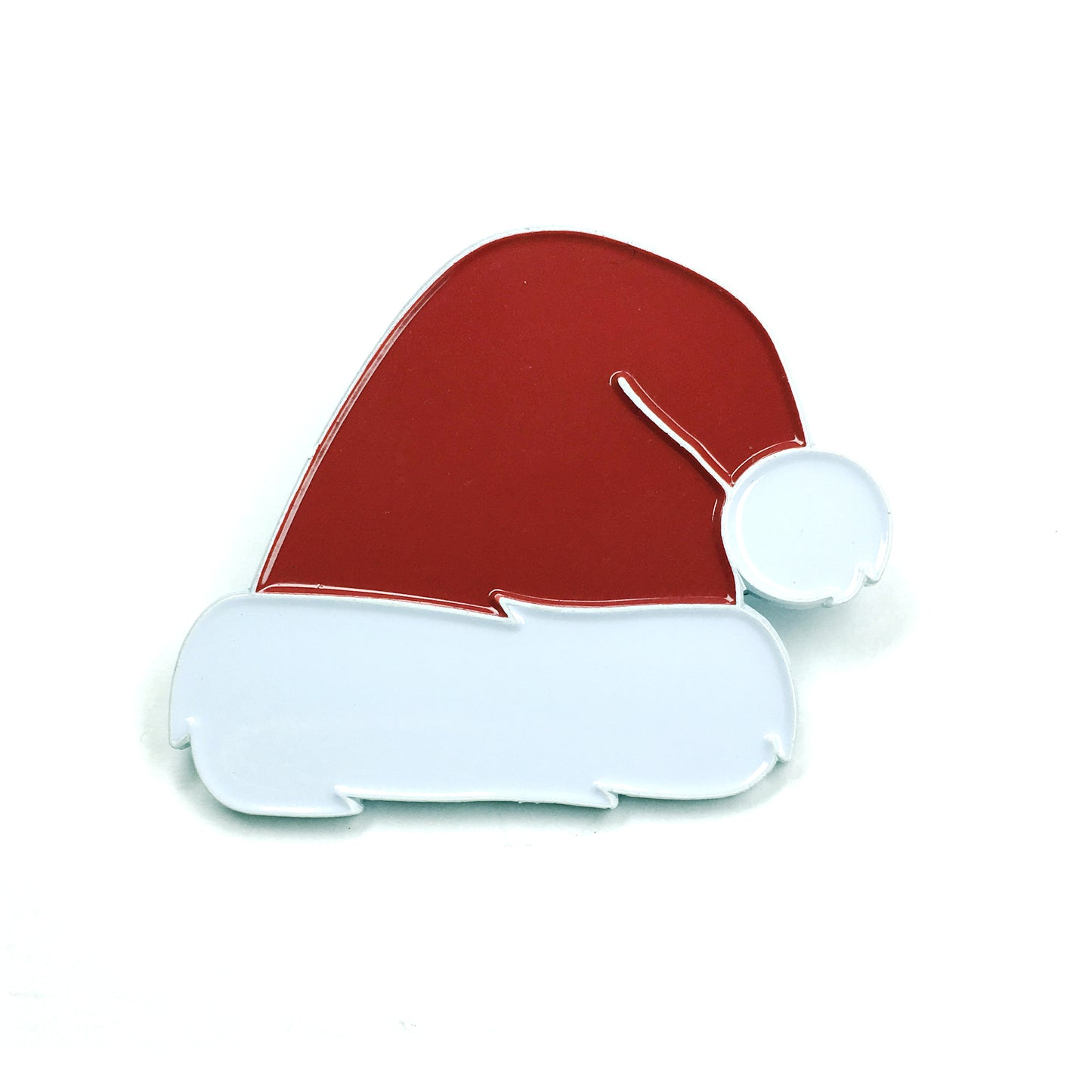 Santa Hat Pin - Kolorspun Enamel Pins