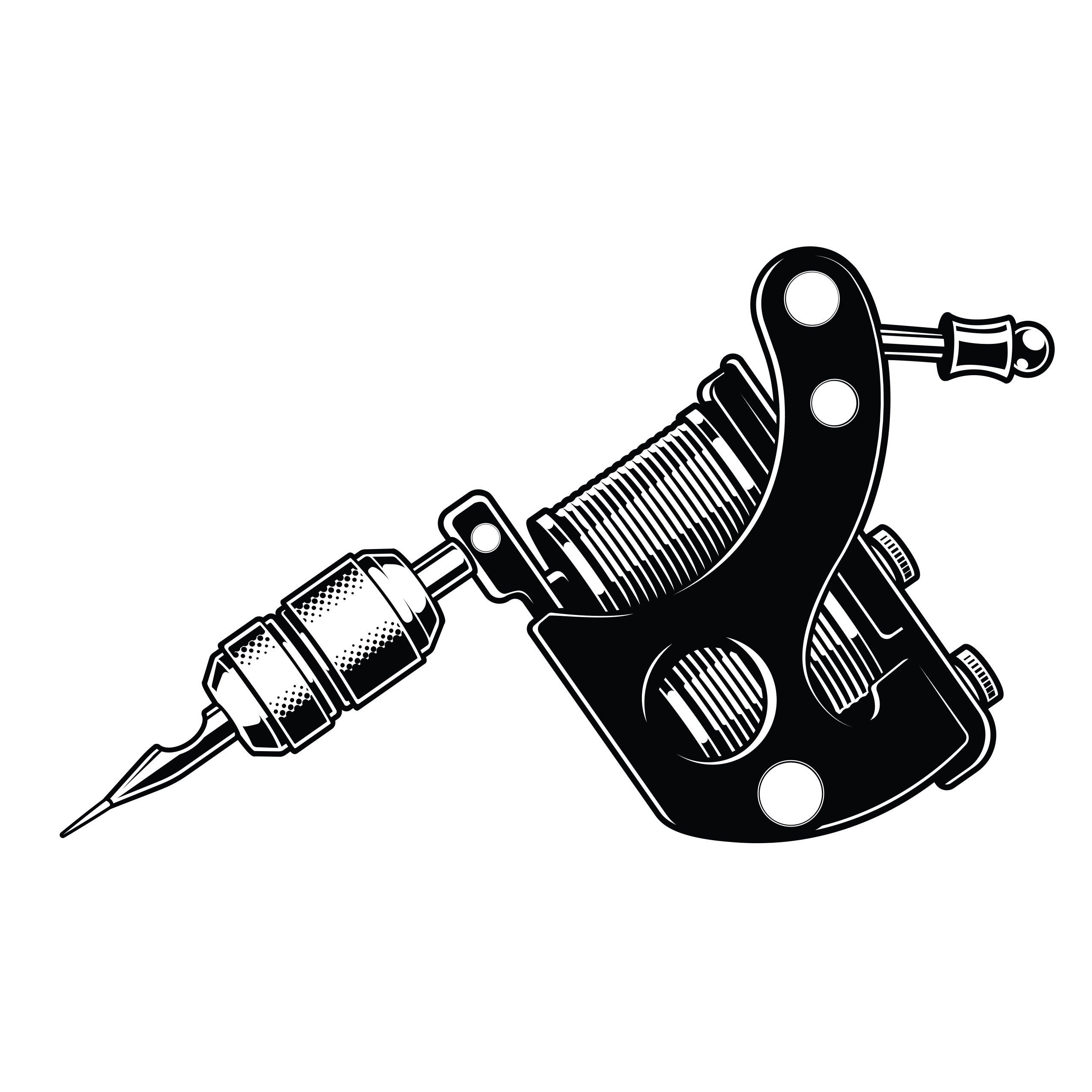 Tattoo Machine Stock Vector Illustration and Royalty Free Tattoo Machine  Clipart