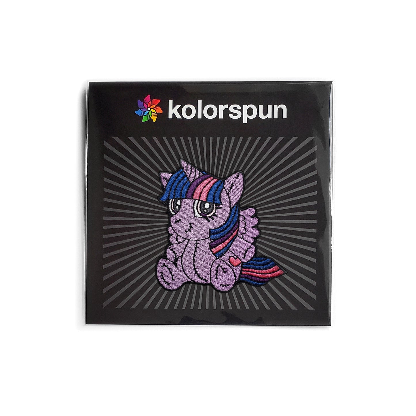 Plush Unicorn Patch - Kolorspun Enamel Pins