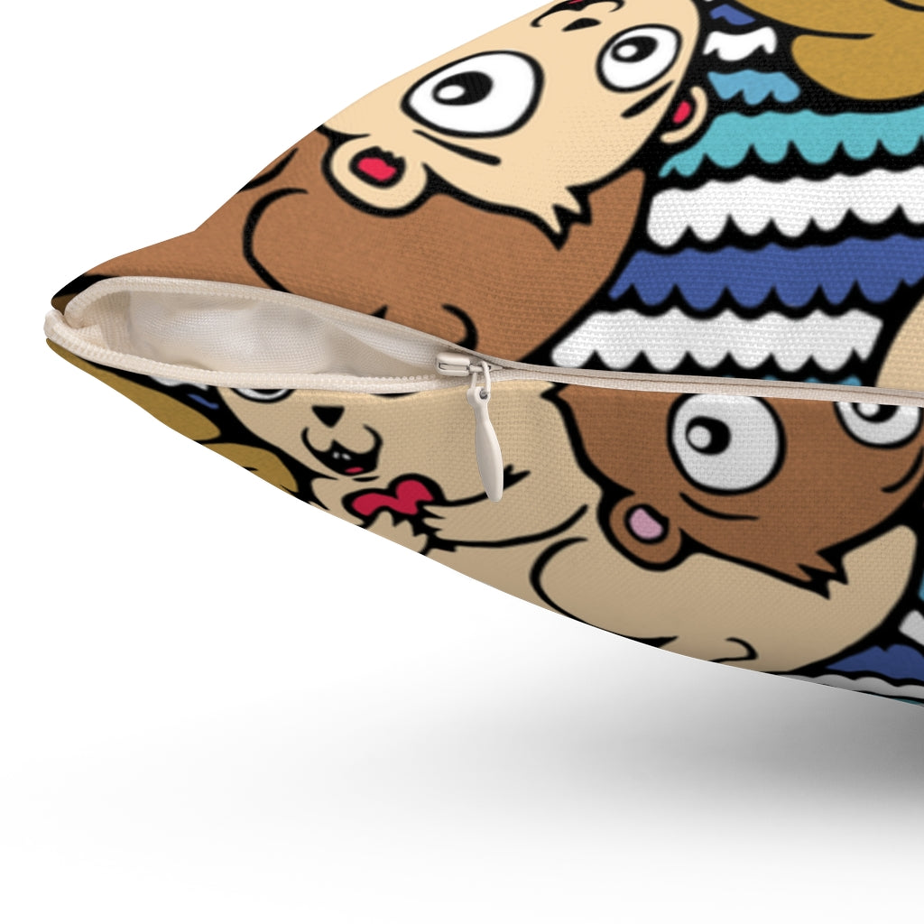 Significant Otters Pillow Case - Kolorspun Enamel Pins