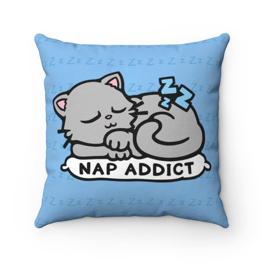 Nap Addict Pillow Case - Kolorspun Enamel Pins