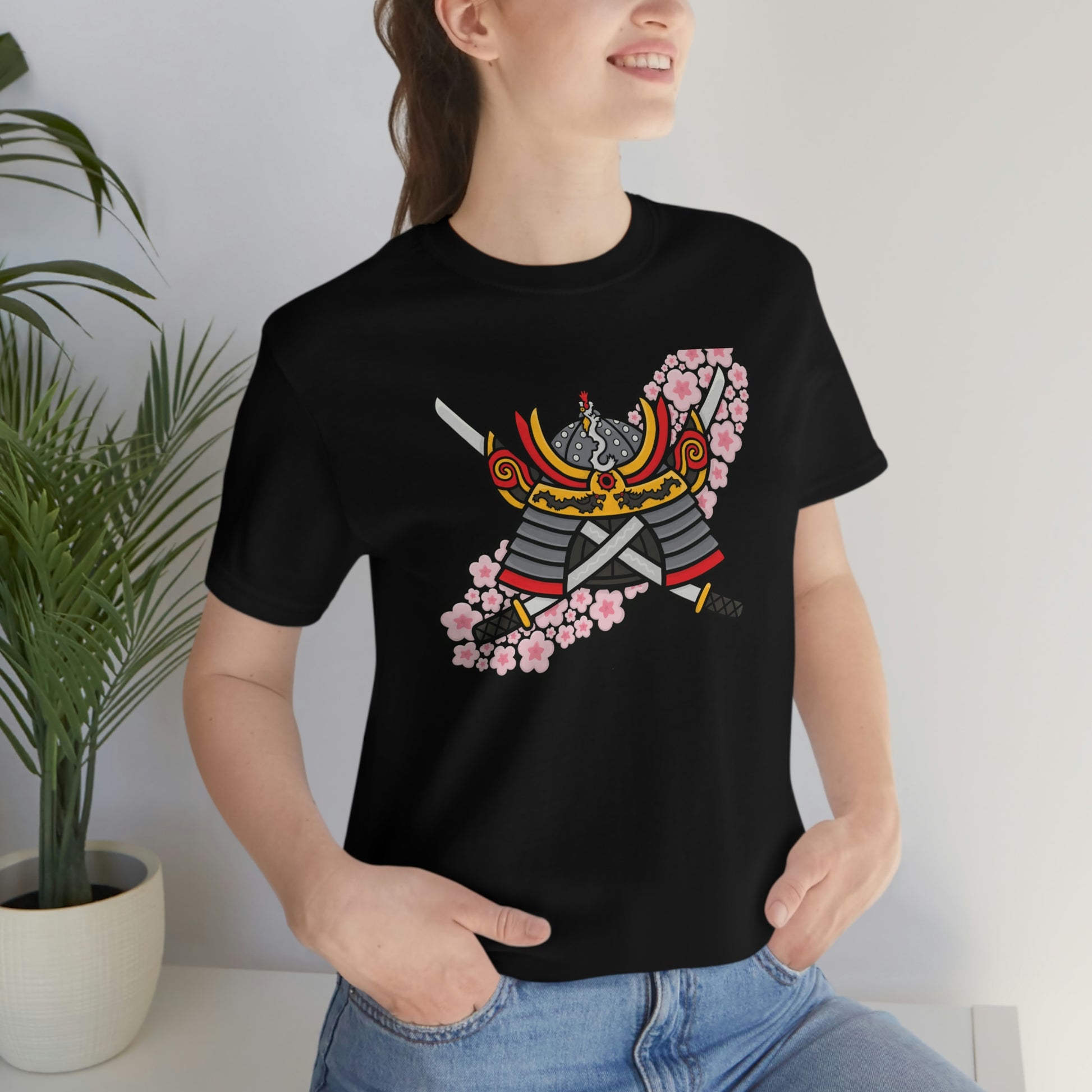 Sakura Samurai Shirt - Kolorspun Enamel Pins