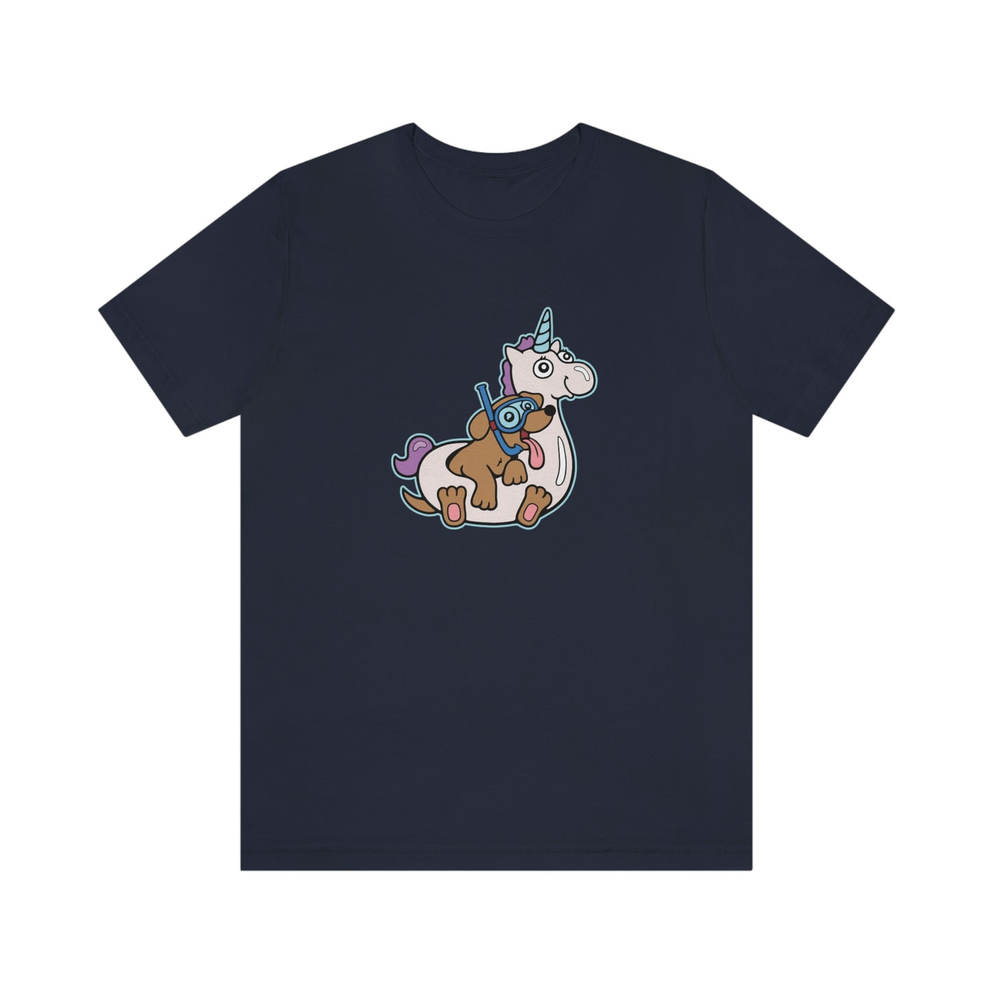 Floatie Dog Shirt - Kolorspun Enamel Pins