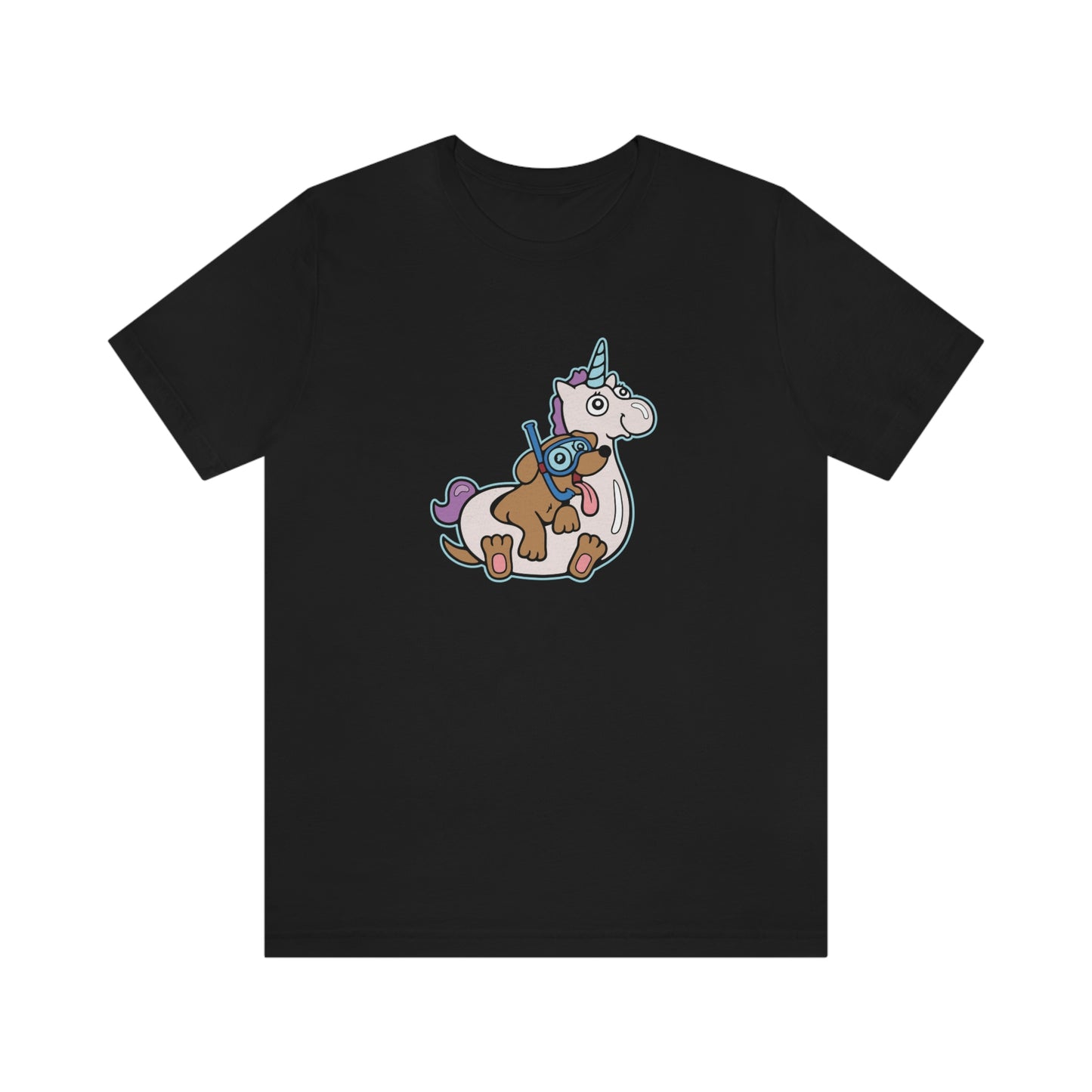 Floatie Dog Shirt - Kolorspun Enamel Pins