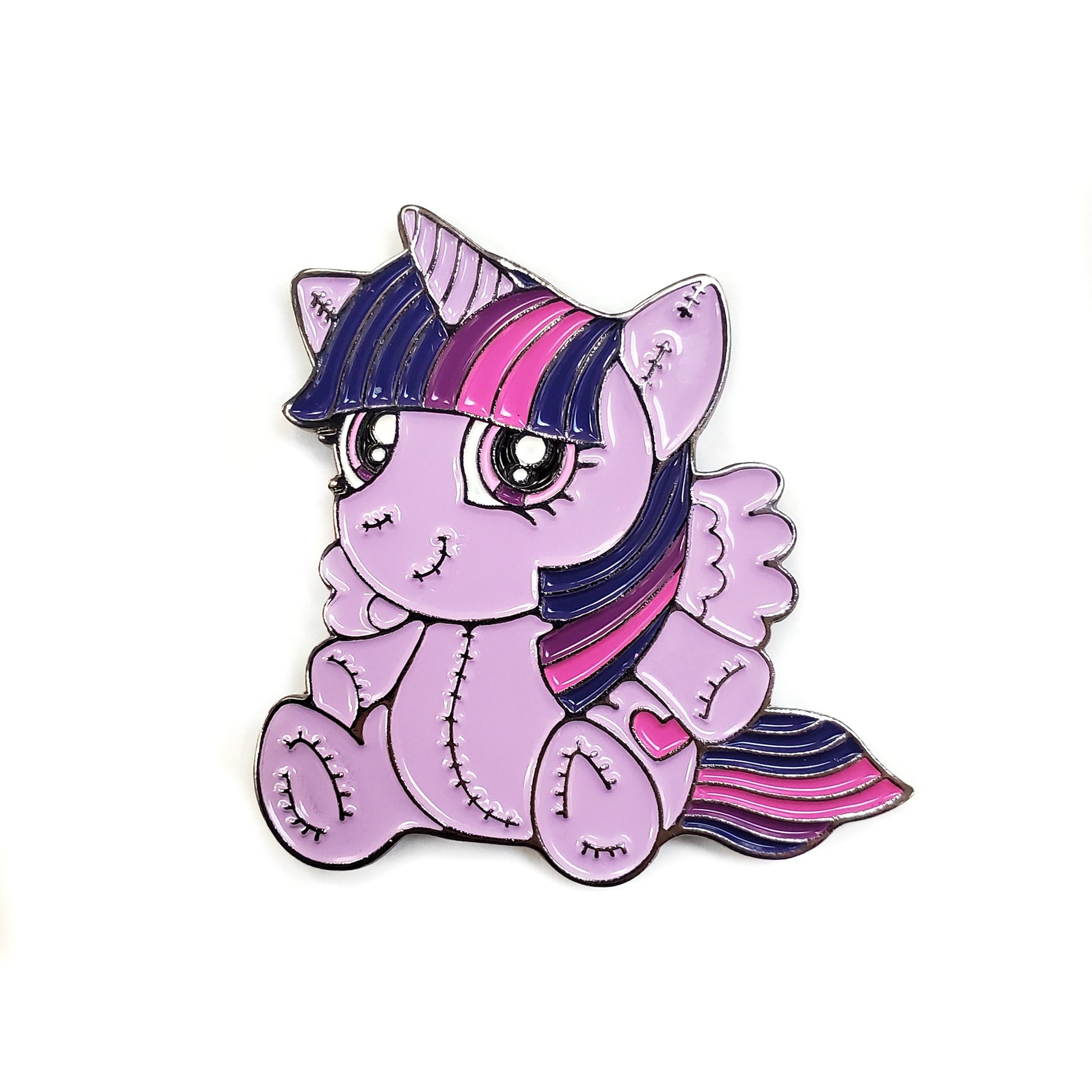Unicorn Pony Fridge Magnet - Kolorspun Enamel Pins
