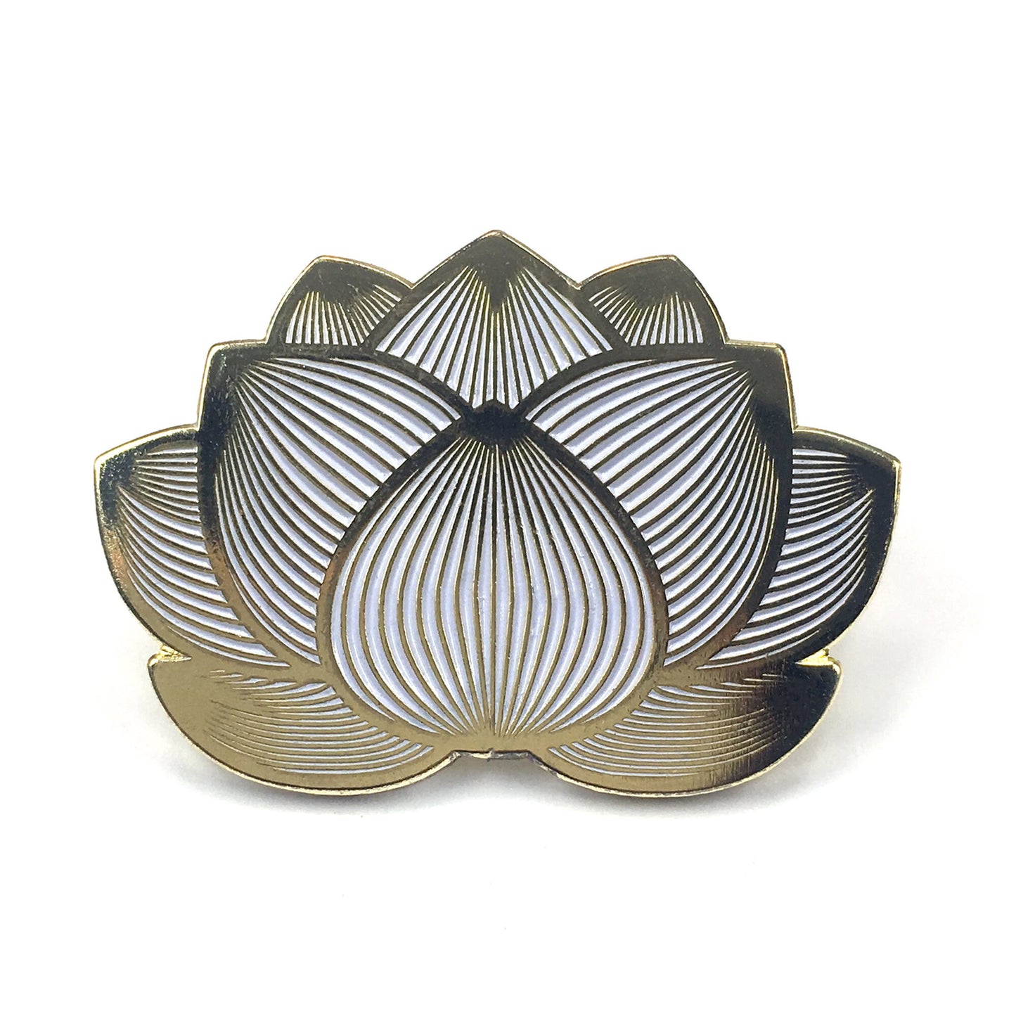 Lotus Flower Fridge Magnet - Kolorspun Enamel Pins