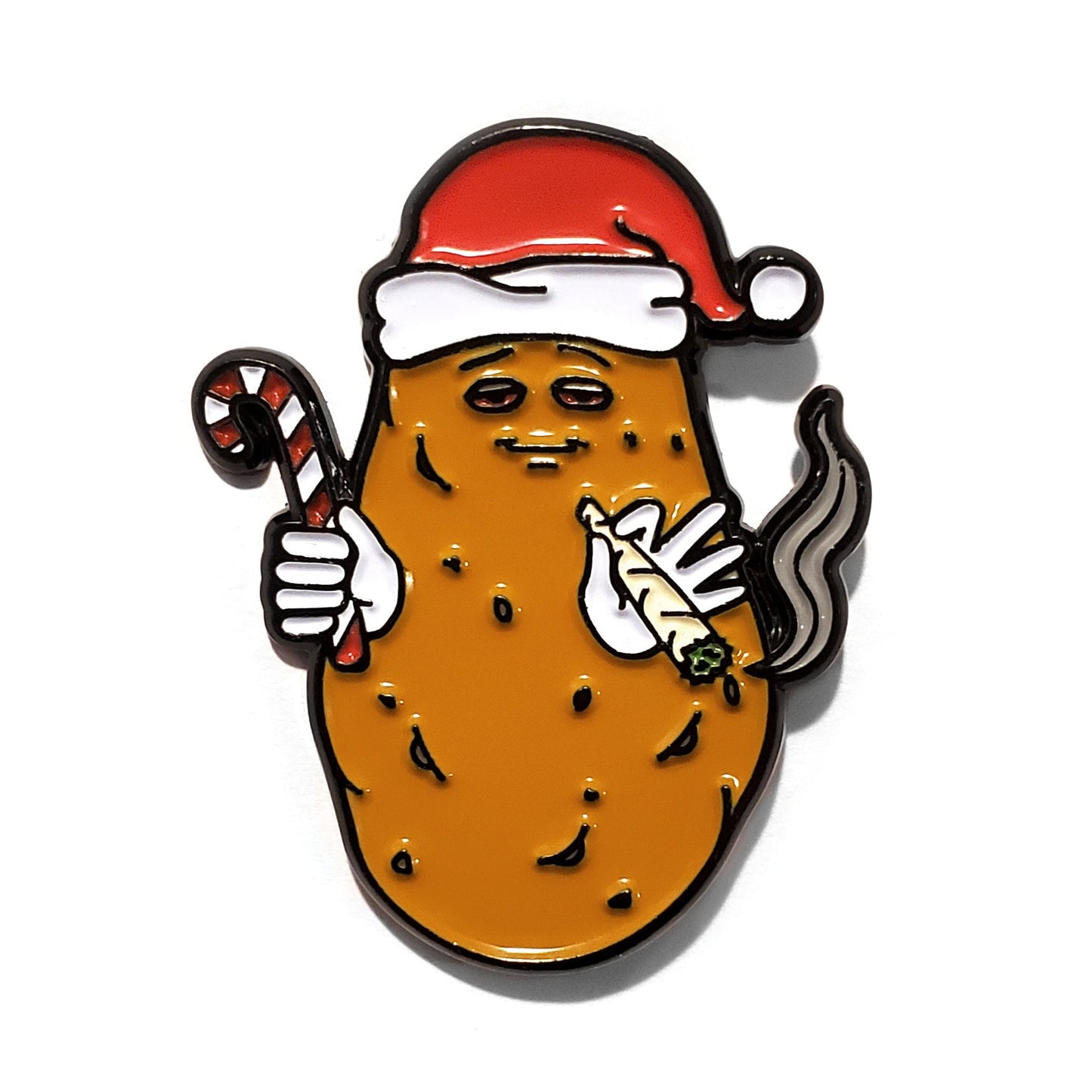 Christmas Baked Potato Fridge Magnet - Kolorspun Enamel Pins