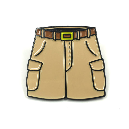 Cargo Dad Shorts Golf Ball Marker - Kolorspun Enamel Pins