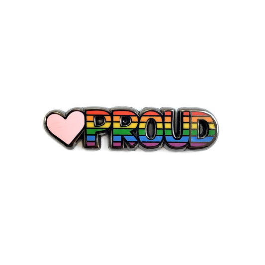 Proud Fridge Magnet - Kolorspun Enamel Pins