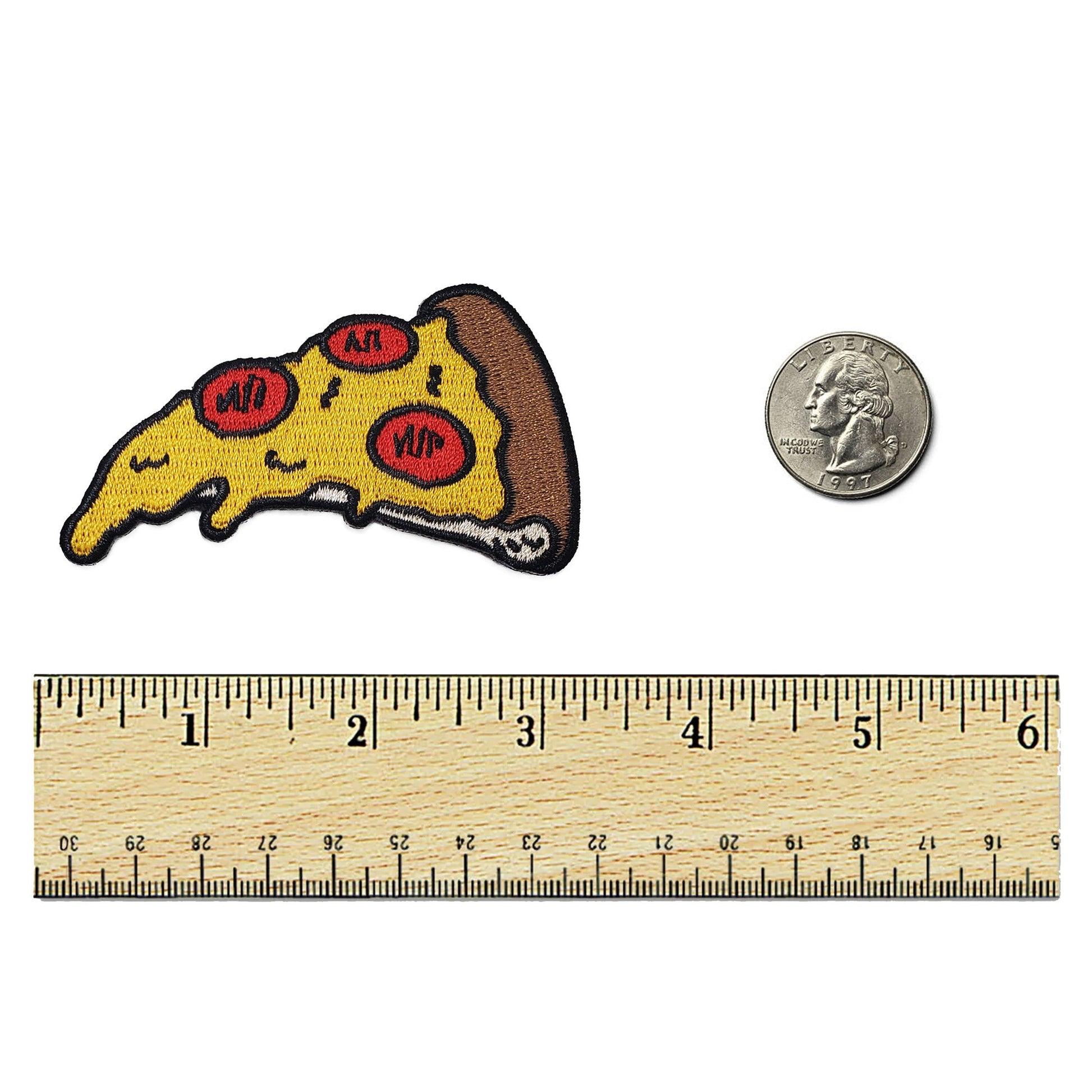 Pizza Slice Patch - Kolorspun Enamel Pins