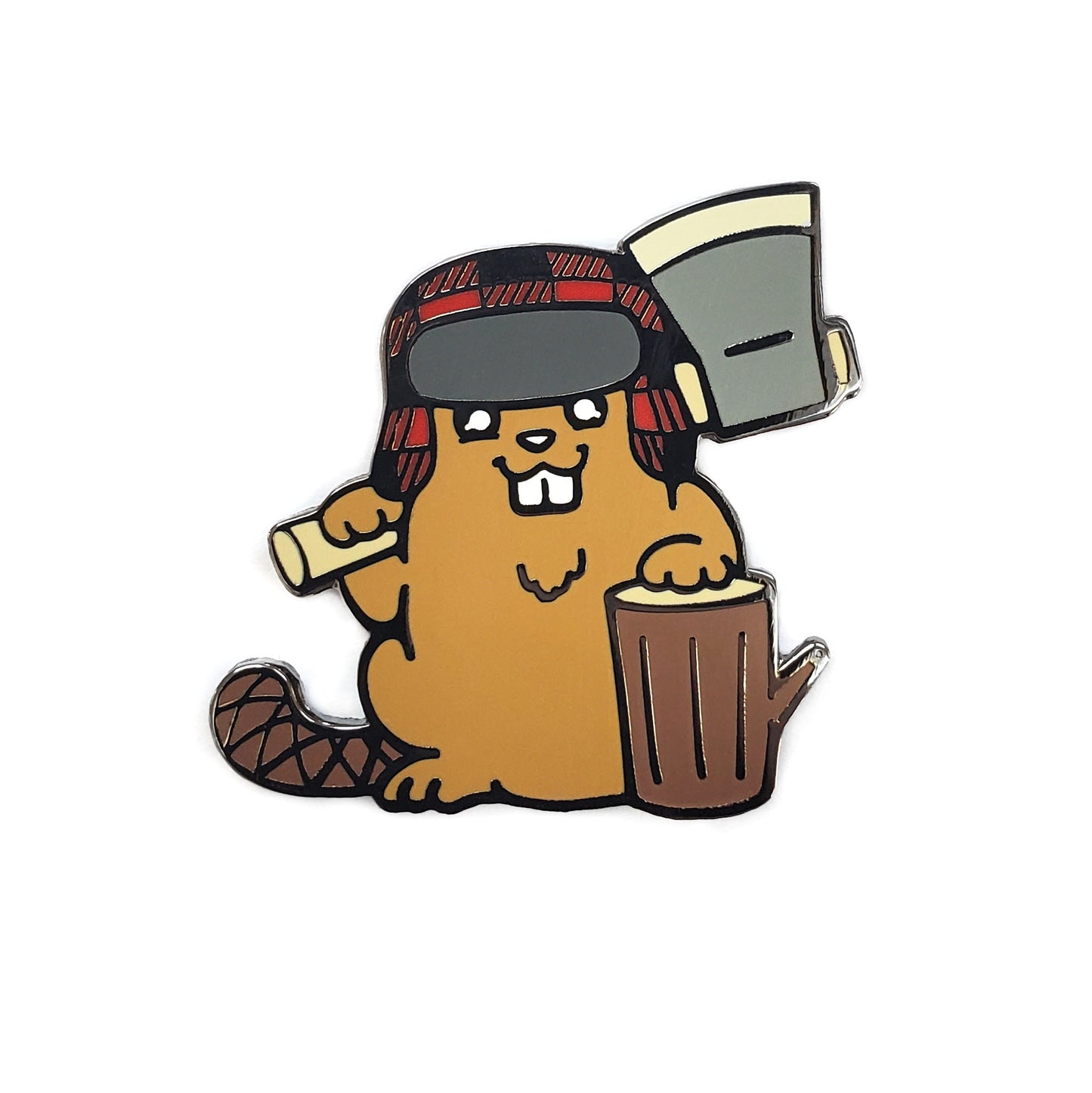 Beaver Pin - Kolorspun Enamel Pins