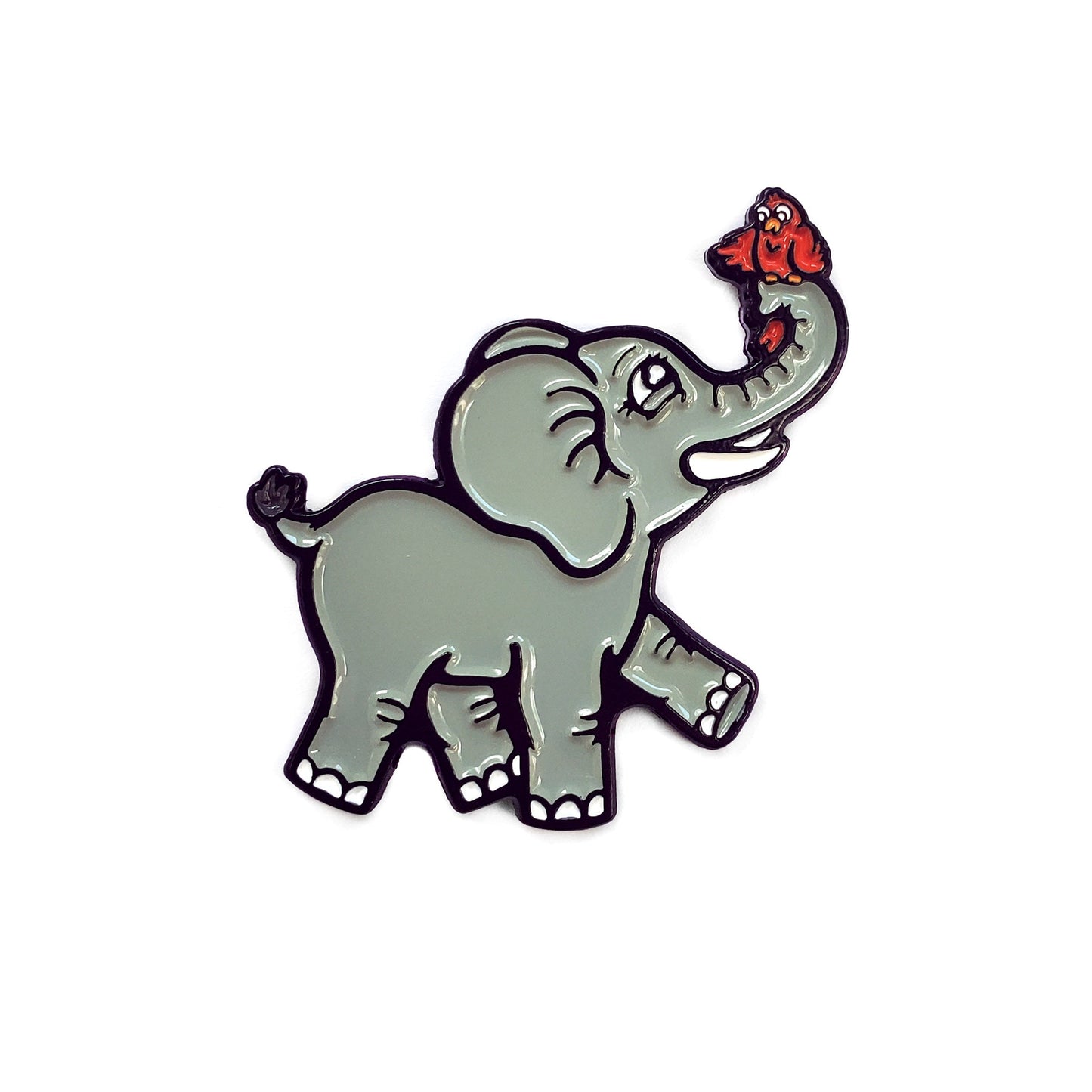Elephant Pin - Kolorspun Enamel Pins