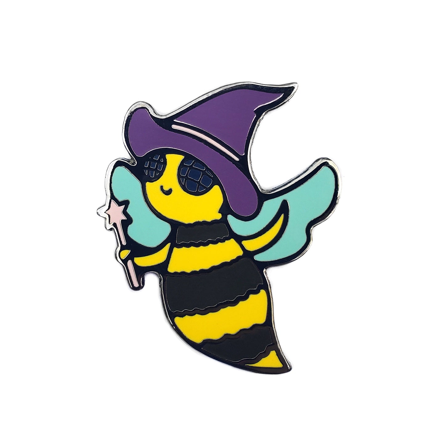 Beewitched Bee Witch Golf Ball Marker - Kolorspun Enamel Pins