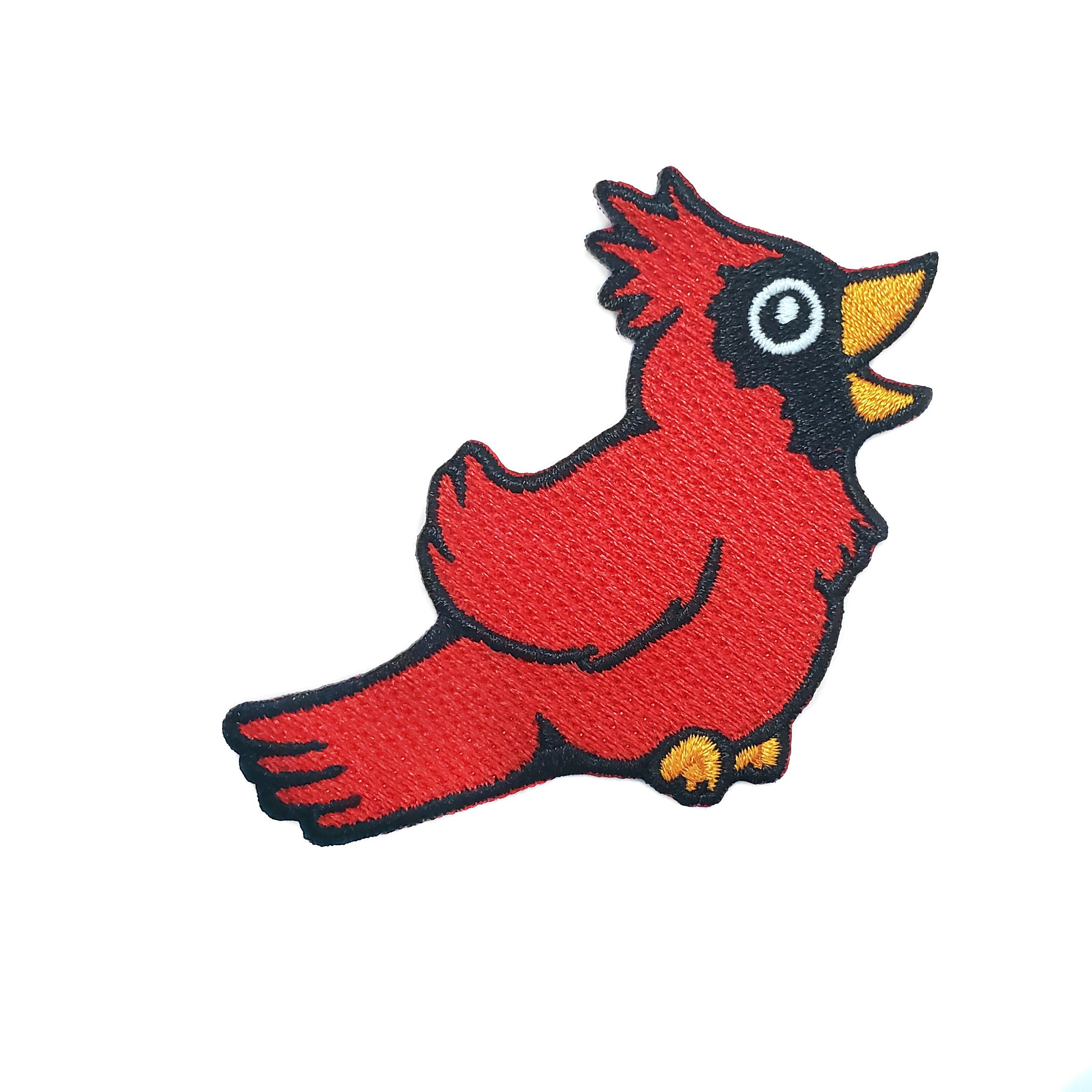 Cardinal Patch Cardinal Bird Patch – Kolorspun