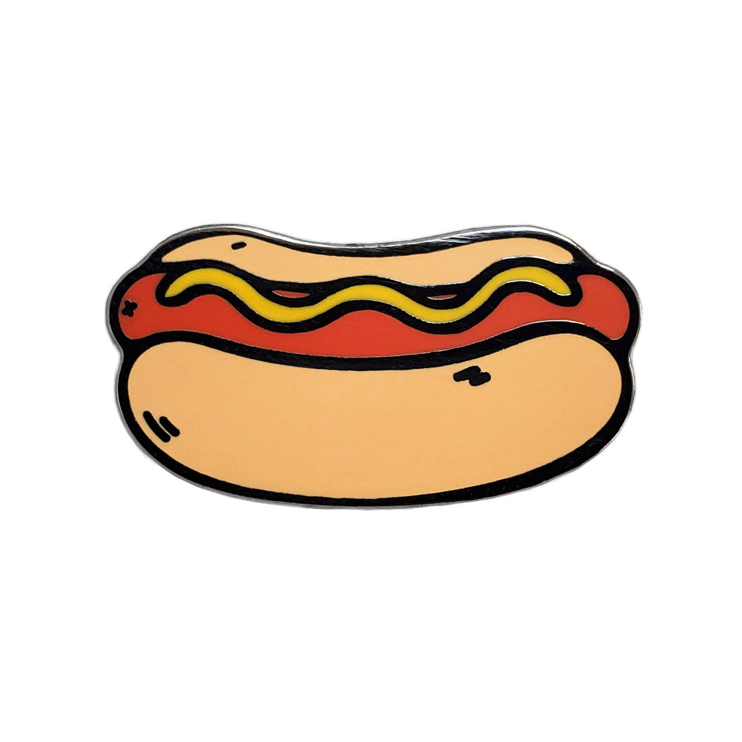 Hot Dog Pin - Kolorspun Enamel Pins