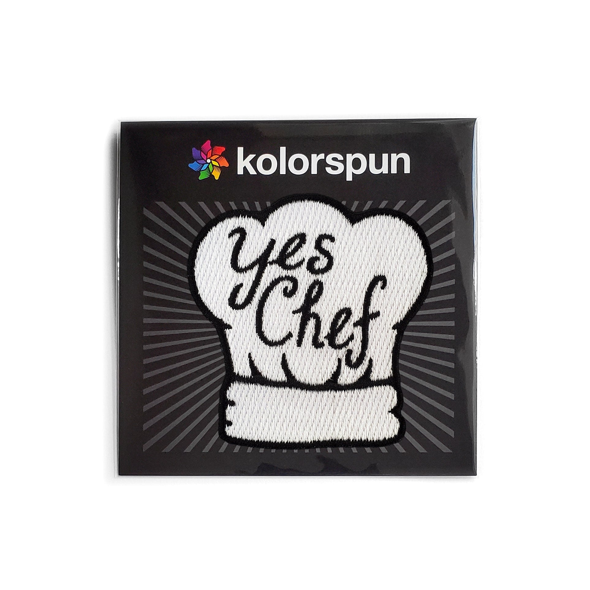 Yes Chef Patch - Kolorspun Enamel Pins