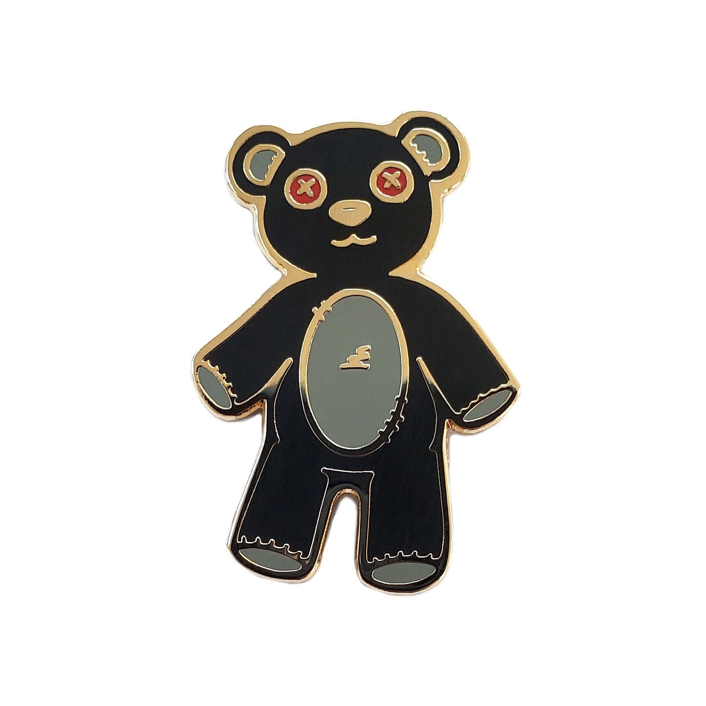 Teddy Bear Pin - Kolorspun Enamel Pins