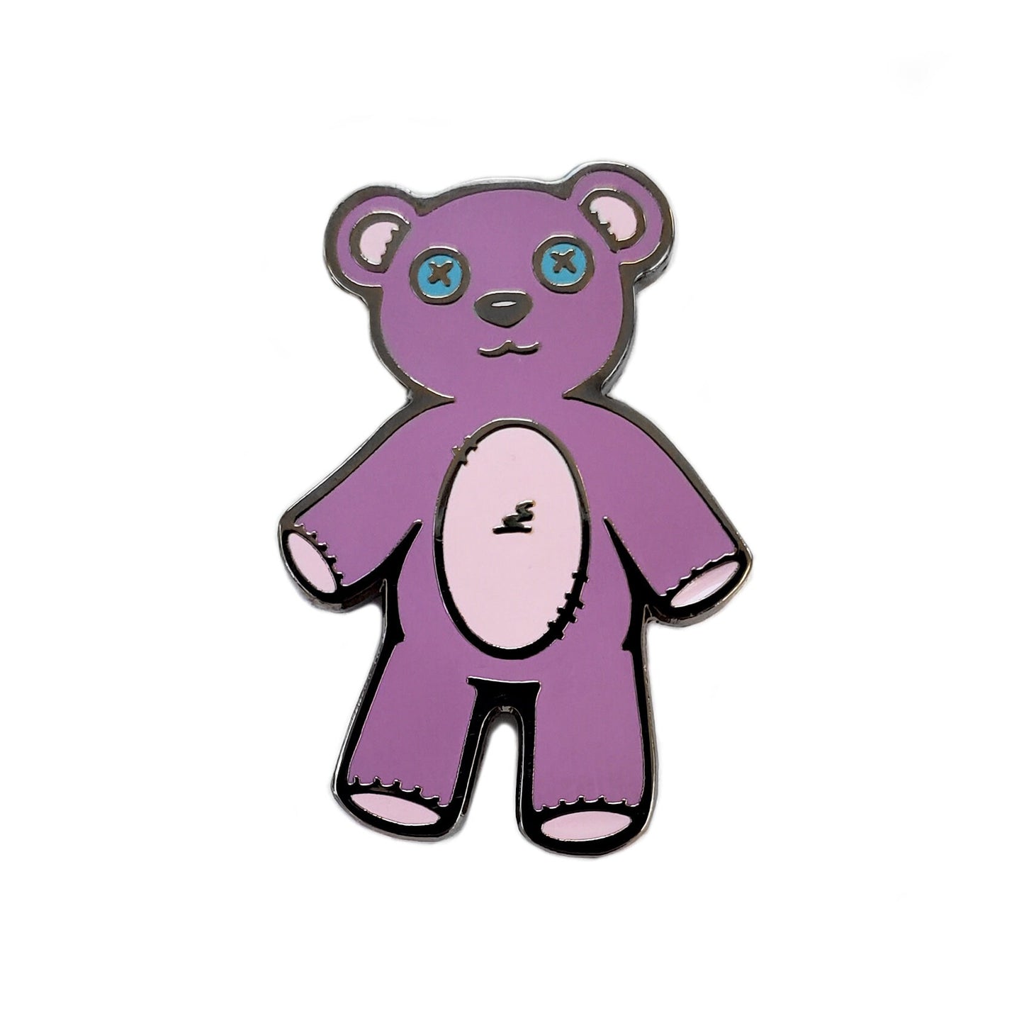 Teddy Bear Pin - Kolorspun Enamel Pins