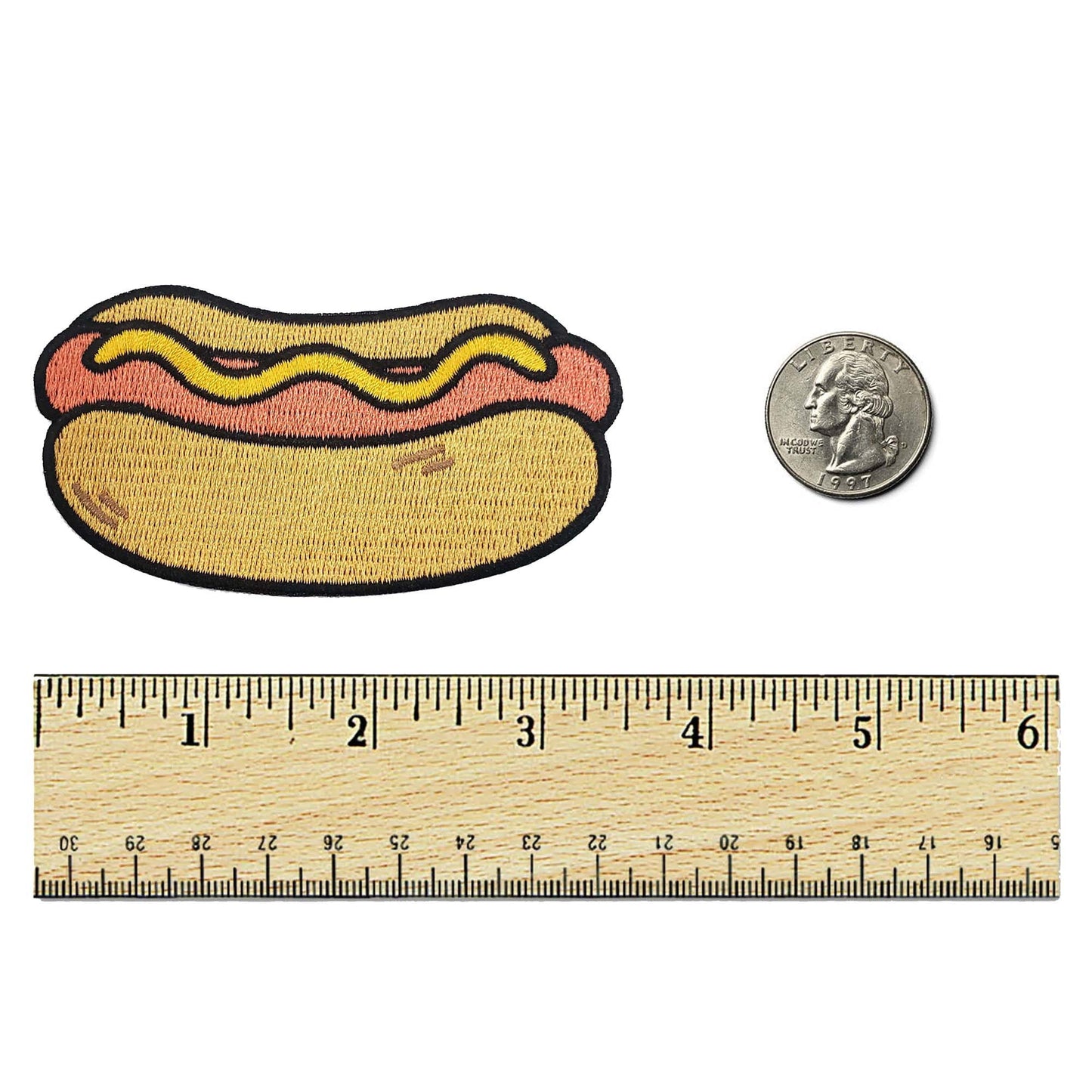 Hot Dog Patch - Kolorspun Enamel Pins