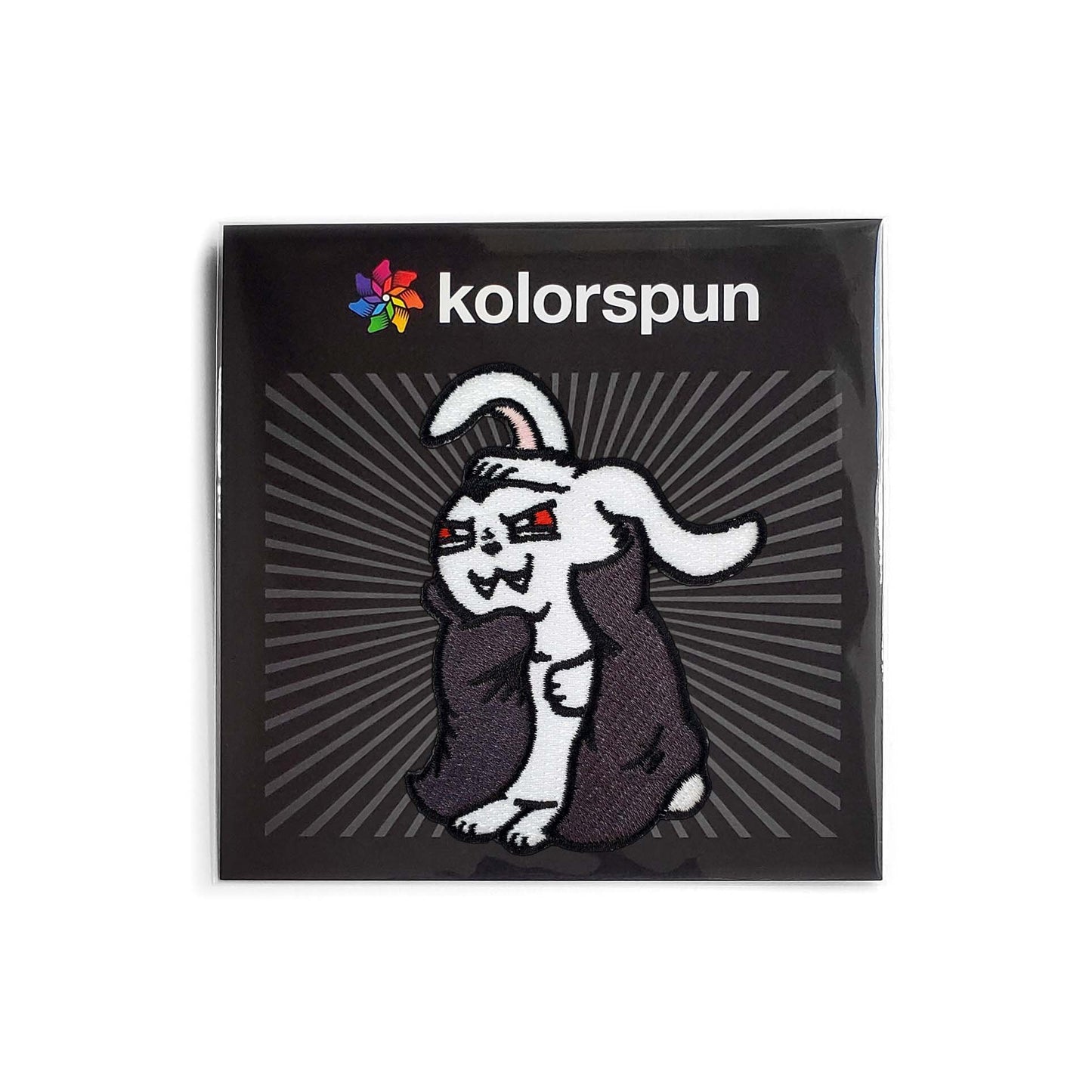 Vampire Bunny Patch - Kolorspun Enamel Pins