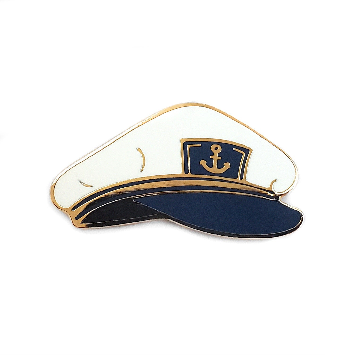 Captain's Hat Pin - Kolorspun Enamel Pins