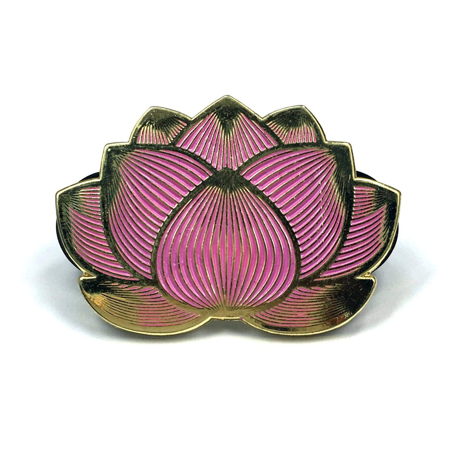 Lotus Flower Pins - Kolorspun Enamel Pins