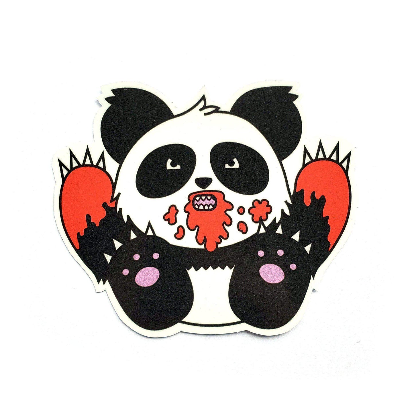 Pandamonium Sticker - Kolorspun Enamel Pins