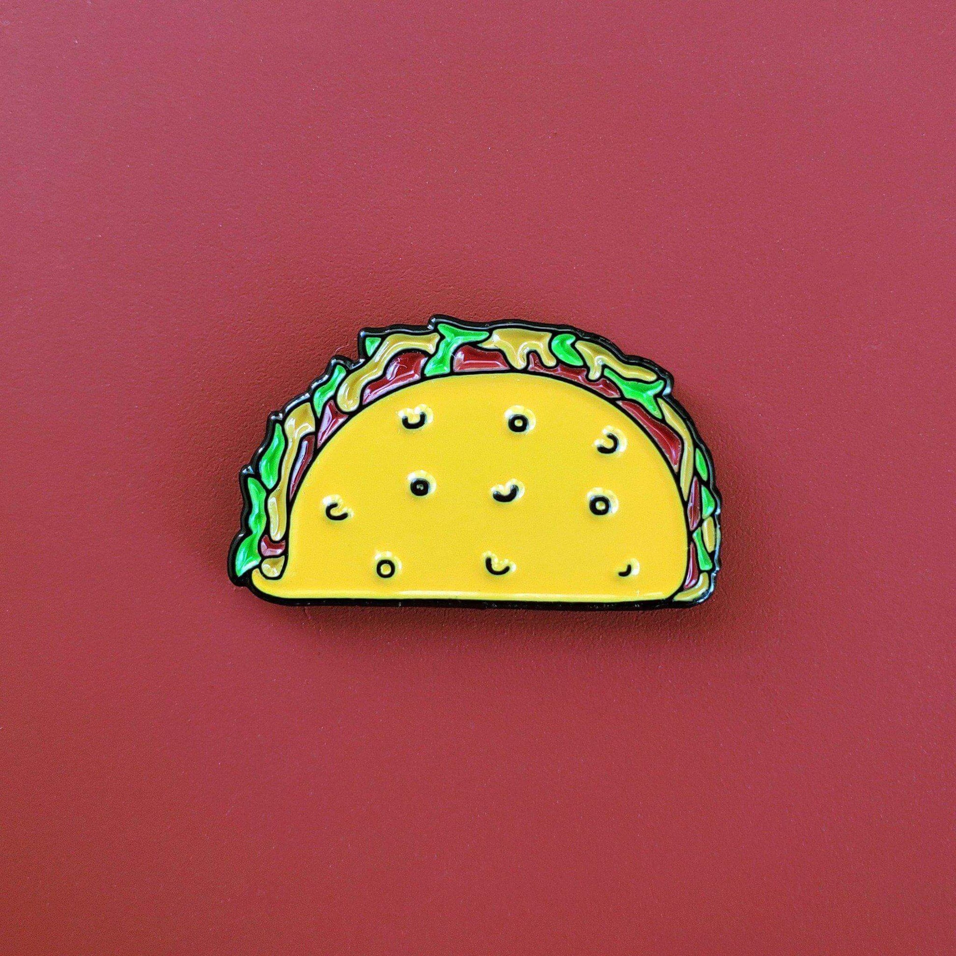Taco Pin - Kolorspun Enamel Pins